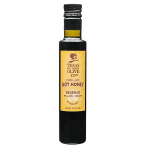 image:imageHot Honey Balsamic Vinegar  Gourmet Barrel Aged Infused Balsamic Vinegar  Great for Dressing Dipping Glazing  No Artificial Flavors or Added Sugar  Made in Texas 85 Fl OzHot Honey