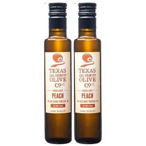 image:imageHot Honey Balsamic Vinegar  Gourmet Barrel Aged Infused Balsamic Vinegar  Great for Dressing Dipping Glazing  No Artificial Flavors or Added Sugar  Made in Texas 85 Fl OzPeach Balsamic