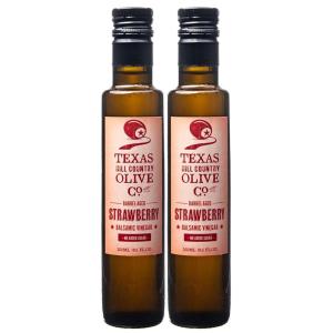 image:imageHot Honey Balsamic Vinegar  Gourmet Barrel Aged Infused Balsamic Vinegar  Great for Dressing Dipping Glazing  No Artificial Flavors or Added Sugar  Made in Texas 85 Fl OzStrawberry Balsamic